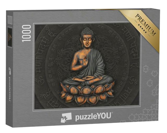 Puzzle BUDDHA - Ruhe 1000 Teile Puzzle quer